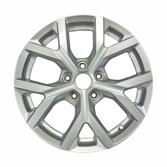 Replace® - 5 Y-Spoke All Painted Light Silver Metallic 18x8 Alloy Factory Wheel - Remanufactured
