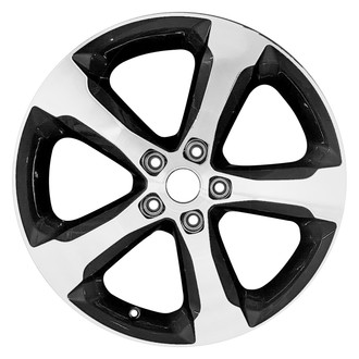 Replace® - 5-Spoke Machined Dark Charcoal 20x8.5 Alloy Factory Wheel - Remanufactured