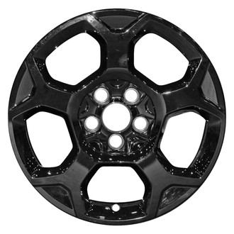 Replace® - 5-Spoke All Painted Gloss Black 17x6.5 Alloy Factory Wheel - Remanufactured