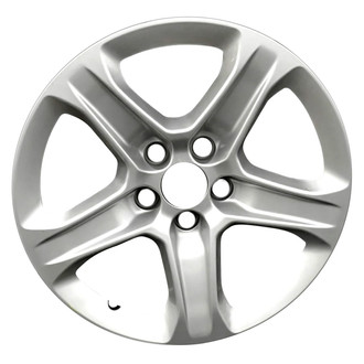 Replace® - 5-Spoke Painted Light Silver Metallic 17x7 Alloy Factory Wheel - Remanufactured
