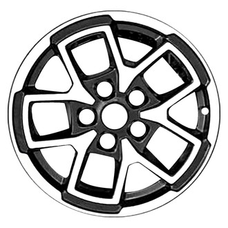 Replace® - 10 I-Spoke Black Metallic Satin 17x7.5 Alloy Factory Wheel - Remanufactured