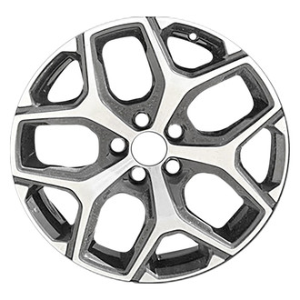 Replace® - 5 Y-Spoke Machined Gloss Black 18x7 Alloy Factory Wheel - Remanufactured