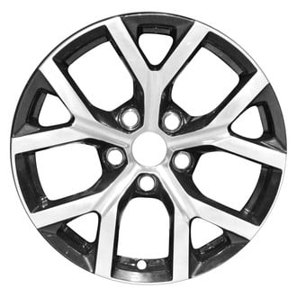 Replace® - 5 Y-Spoke Polished Black 18x8 Alloy Factory Wheel - Remanufactured