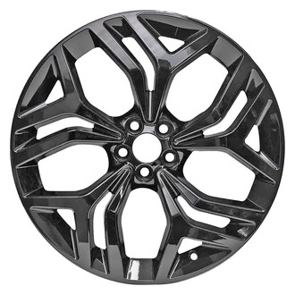 Replace® - 15 Alternating-Spoke All Painted Gloss Black 21x8.5 Alloy Factory Wheel - Remanufactured