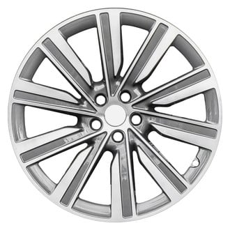Replace® - 10 I-Spoke Machined Charcoal 22x9.5 Alloy Factory Wheel - Remanufactured