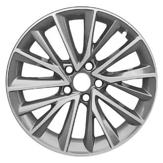 Replace® - 15-Spoke Machined Medium Charcoal Metallic 18x7.5 Alloy Factory Wheel - Remanufactured