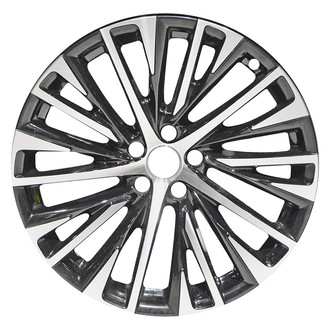 Replace® - 20 I-Spoke Machined Gloss Black 20x9.5 Alloy Factory Wheel - Remanufactured