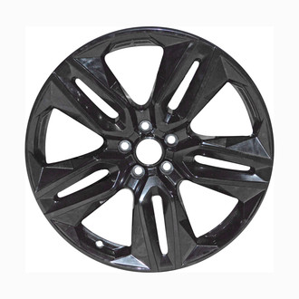 Replace® - 5 Split-Spoke All Painted Gloss Black 21x8 Alloy Factory Wheel - Remanufactured
