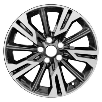 Replace® - 10 I-Spoke Machined Gloss Black 18x7 Alloy Factory Wheel - Remanufactured