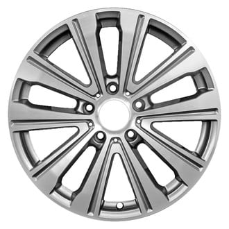 Replace® - 10 I-Spoke Machined Medium Silver 19x8.5 Alloy Factory Wheel - Remanufactured