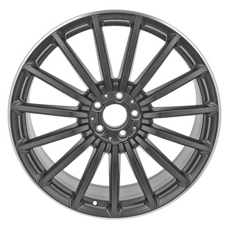 Replace® - 15 I-Spoke Machined Flange Black Matte Face 21x8.5 Alloy Factory Wheel - Remanufactured