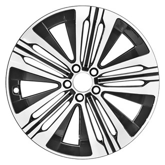 Replace® - Triple 5-Spoke Machined Gloss Black 20x8.5 Alloy Factory Wheel - Remanufactured
