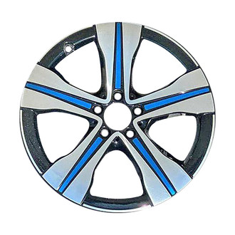 Replace® - 5-Spoke Machined Black With Blue Stripe On Spokes 19x7.5 Alloy Factory Wheel - Remanufactured