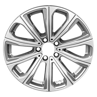 Replace® - 10 I-Spoke Machined Medium Charcoal Metallic 18x8 Alloy Factory Wheel - Replica