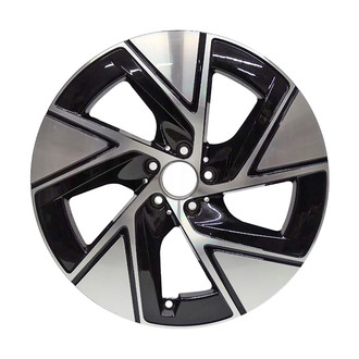 Replace® - 5-Spoke Machined Gloss Black 19x8 Alloy Factory Wheel - Remanufactured