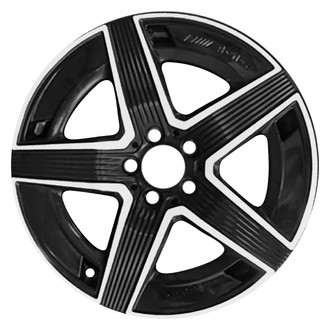 Replace® - 5-Spoke Machined Gloss Black 19x8 Alloy Factory Wheel - Remanufactured