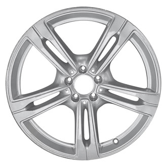 Replace® - 5 Split-Spoke Painted Sparkle Silver Metallic 20x8.5 Alloy Factory Wheel - Remanufactured