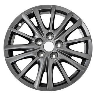 Replace® - 5 W-Spoke All Painted Dark Bluish Charcoal 17x7 Alloy Factory Wheel - Remanufactured