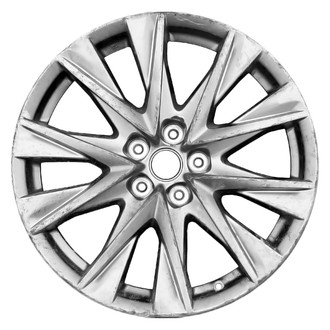 Replace® - 10-Spoke Light Charcoal Metallic 19x7 Alloy Factory Wheel - Replica