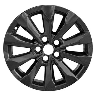 Replace® - 10 I-Spoke Black 17x7 Alloy Factory Wheel - Remanufactured