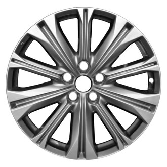 Replace® - 10-Spoke Light Gray Hyper Silver 19x7 Alloy Factory Wheel - Remanufactured