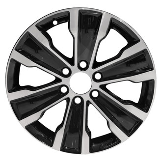 Replace® - 6 I-Spoke Machined Gloss Black with Black Tint 20x8 Alloy Factory Wheel - Remanufactured