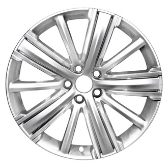 Replace® - 10-Spoke Machined Silver 20x8.5 Alloy Factory Wheel - Remanufactured