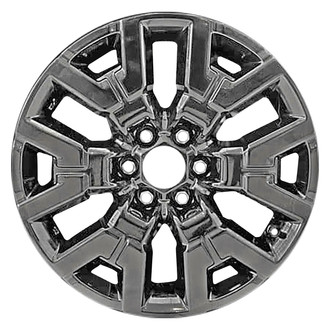 Replace® - 6 Split-Spoke All Painted Gloss Black 17x7.5 Alloy Factory Wheel - Remanufactured