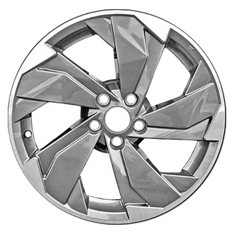 Replace® - 5-Spoke Machined Charcoal 18x7.5 Alloy Factory Wheel - Replica
