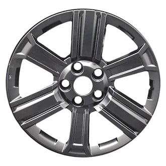 Replace® - 6 I-Spoke All Painted Black 17x7.5 Alloy Factory Wheel - Remanufactured