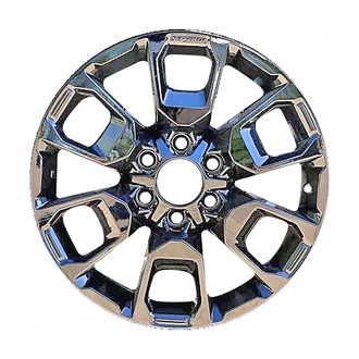 Replace® - 6 Split-Spoke All Painted Gloss Black 20x8.5 Alloy Factory Wheel - Remanufactured