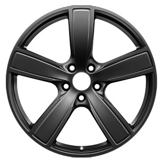 Replace® - 5-Spoke All Painted Medium Charcoal Matte 22x11.5 Alloy Factory Wheel - Remanufactured