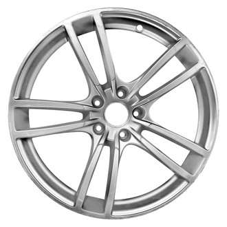 Replace® - Double 5-Spoke Painted Metallic Charcoal Matte 21x9.5 Alloy Factory Wheel - Remanufactured