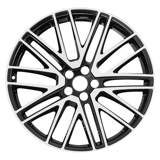 Replace® - 10 Split-Spoke Machined Gloss Black 21x9.5 Alloy Factory Wheel - Remanufactured