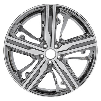 Replace® - 5 Split-Spoke Machined Gloss Black 22x9 Alloy Factory Wheel - Remanufactured