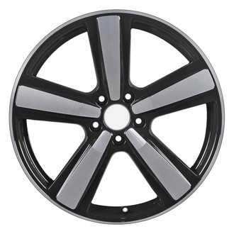 Replace® - 5-Spoke Machined Gloss Black 22x10 Alloy Factory Wheel - Remanufactured