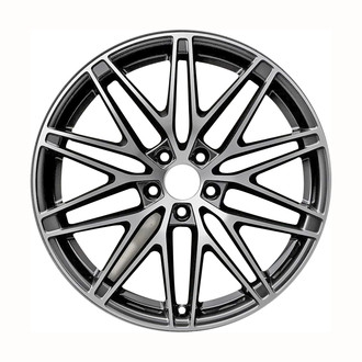 Replace® - 10 Split-Spoke Machined Gloss Black 22x9 Alloy Factory Wheel - Remanufactured