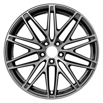 Replace® - 10 Split-Spoke Machined Gloss Black 22x11 Alloy Factory Wheel - Remanufactured