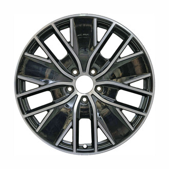 Replace® - 15-Slot Machined Gloss Black 21x10.5 Alloy Factory Wheel - Remanufactured