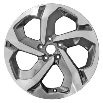 Replace® - 5-Spoke Charcoal 18x7 Alloy Factory Wheel - Remanufactured