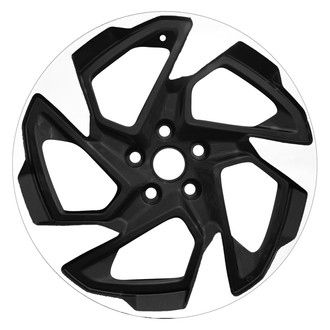 Replace® - 5-Slot Machined Medium Charcoal 18x7 Alloy Factory Wheel - Remanufactured