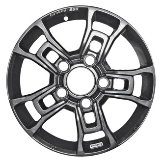 Replace® - 5 Split-Spoke All Painted Black 18x8 Alloy Factory Wheel - Remanufactured