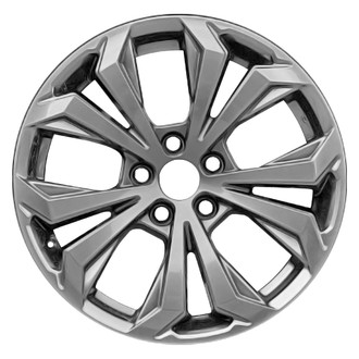 Replace® - 5 Split-Spoke Painted Dark Silver 18x7 Alloy Factory Wheel - Remanufactured