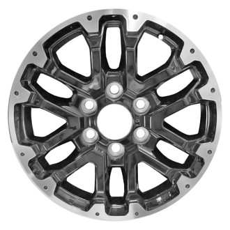 Replace® - 6 Double-Spoke Black 18x7.5 Alloy Factory Wheel - Remanufactured