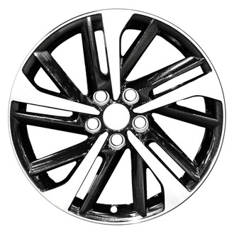 Replace® - 15 I-Spoke Machined Gloss Black 18x7 Alloy Factory Wheel - Remanufactured
