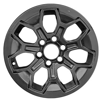 Replace® - 7 I-Spoke All Painted Flat Black 18x8.5 Alloy Factory Wheel - Remanufactured