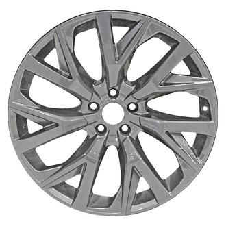 Replace® - 7 Split-Spoke All Painted Medium Charcoal 21x8.5 Alloy Factory Wheel - Remanufactured