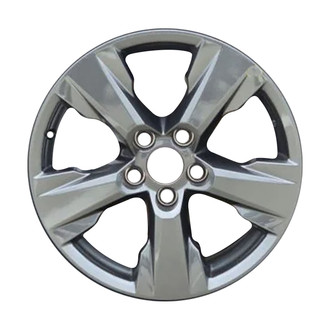 Replace® - 5-Spoke All Painted Medium Charcoal Metallic 17x7.5 Alloy Factory Wheel - Remanufactured