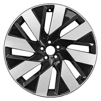 Replace® - 8 I-Spoke Machined Gloss Black 21x9 Alloy Factory Wheel - Remanufactured