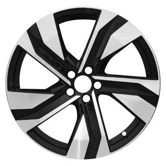 Replace® - 5-Spoke Machined Gloss Black 20x8 Alloy Factory Wheel - Remanufactured